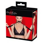 BAD KITTY - KAJDANKI NA RĘCE Z MIĘKKICH BAWEŁNIANYCH SZNURÓW CZARNE