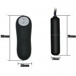 BAILE - STRINGI PANTERKA Z WIBRATOREM I PILOTEM 20-TRYBÓW WIBRACJI