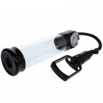 BAILE - RĘCZNA POMPKA DO PENISA Z WSKAŹNIKIEM PRZEZROCZYSTA