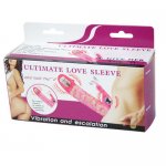 BAILE - NAKŁADKA NA PENISA Z WIBRATOREM STYMULUJĄCYM ŁECHTACZKĘ