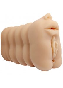 BAILE - TUNEL DO MASTURBACJI Z TRZEMA OTWORAMI CIELISTY