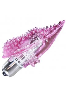 BAILE - MASAŻER STYMULUJĄCY NA PALEC 10-FUNKCJI WIBRACJI RÓŻOWY