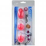 BAILE - POTRÓJNE KULKI ANALNE RÓŻOWE