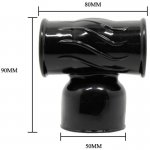 BAILE - NAKŁADKA NA MASAŻER DO STYMULACJI PENISA CZARNA