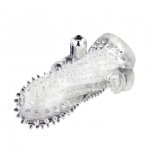 BAILE - WIBRUJĄCA NAKŁADKA NA PENISA ZE STYMULACJĄ ŁECHTACZKI