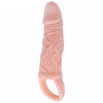 BAILE - REALISTYCZNA NAKŁADKA NA PENISA CIELISTA 13,5 CM