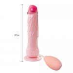 BAILE - REALISTYCZNE DILDO Z FUNKCJĄ TRYSKANIA 20CM