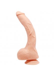 BAILE - REALISTYCZNE STYMULUJĄCE PUNKT-G DILDO CIELISTE 26 CM