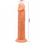 BAILE - DUŻE REALISTYCZNE SILIKONOWE DILDO 20CM