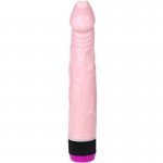 BAILE - REALISTYCZNY WIBRATOR Z POTĘŻNYMI WIBRACJAMI CIELISTY 22,5 CM