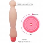 BAILE - WIBRATOR Z KRĘGAMI DO STYMULACJI PUNKTU-G I PROSTATY 22 CM
