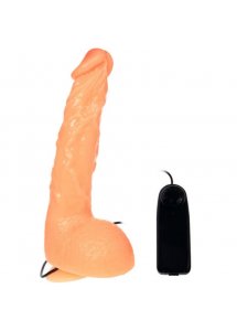 BAILE - REALISTYCZNY WIBRATOR Z WIELOMA PRĘDKOŚCIAMI I PILOTEM 25 CM