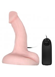 BAILE - REALISTYCZNY WIBRATOR Z PILOTEM I PRZYSSAWKĄ 20 CM