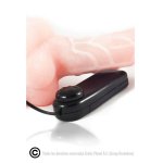 BAILE - REALISTYCZNY WIBRATOR Z WIELOMA PRĘDKOŚCIAMI CIELISTY 18 CM