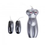 BAILE - PODWÓJNY MASTURBATOR VAGINA Z WIBRACJAMI REALISTYCZNE Z GŁOSEM