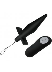 BAILE - WTYCZKA ANALNA Z PILOTEM BEZPRZEWODOWYM CZARNA