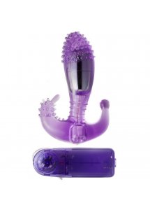 BAILE - WIBRUJĄCY STYMULATOR ANALNY Z PILOTEM FIOLETOWY
