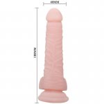 BAILE - ULTRA REALISTYCZNE DILDO Z PRZYSSAWKĄ CIELISTE 18.8CM