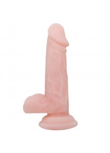 BAILE - ULTRA REALISTYCZNE DILDO Z PRZYSSAWKĄ CIELISTE 16.5CM