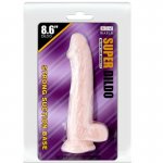 BAILE - ULTRA REALISTYCZNE DILDO Z PRZYSSAWKĄ CIELISTE 22CM