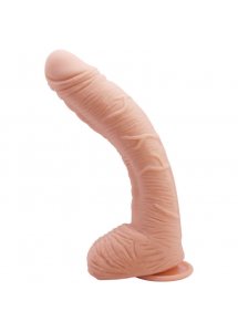 BAILE - REALISTYCZNE ZAKRZYWIONE DILDO ALEX CIELISTE 27CM