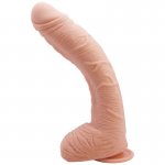 BAILE - REALISTYCZNE ZAKRZYWIONE DILDO ALEX CIELISTE 27CM