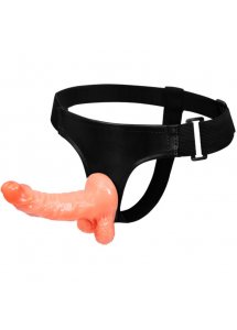BAILE - UPRZĄŻ STRAP-ON Z REALISTYCZNYM CIELISTYM DILDO 15 CM