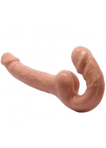 BAILE - REALISTYCZNE DILDO DO PODWÓJNEJ PENETRACJI CIELISTY
