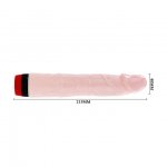 BAILE - WIBRATOR JAK PRAWDZIWY PENIS CIELISTY III 22 CM