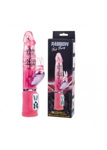  BAILE - WIBRATOR KRÓLICZEK Z FUNKCJĄ ROTACJI RÓŻOWY 27 CM