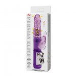 BAILE - WIBRATOR KRÓLICZEK Z WIELOMA PRĘDKOŚCIAMI FIOLETOWY 23 CM