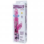 BAILE - WIBRATOR MOTYLEK WIELOFUNKCYJNY RÓŻOWY 29 CM