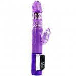 BAILE - WIBRATOR MOTYLEK 12-TRYBÓW WIBRACJI FIOLETOWY 23 CM