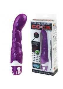 BAILE - REALISTYCZNY WIBRATOR 10-FUNKCYJNY FIOLETOWY