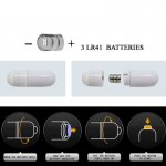 BAILE - WIBRUJĄCA NAKŁADKA NA PENISA Z KRÓLICZKIEM CIELISTA 16,5 CM