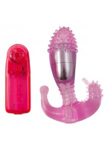 BAILE - WIBRUJĄCY STYMULATOR ANALNY Z PILOTEM RÓŻOWY