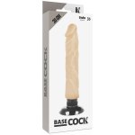 BASECOCK - REALISTYCZNY WIBRATOR PENIS CIELISTY 20CM
