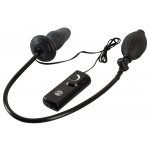 YOU2TOYS - POMPOWANY KOREK ANALNY Z WIBRACJAMI CZARNY
