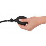 YOU2TOYS - POMPOWANY KOREK ANALNY Z WIBRACJAMI CZARNY