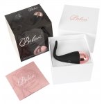 BELOU - JAJECZKO WIBRACYJNE ZE STYMULATOREM ŁECHTACZKI CZARNY