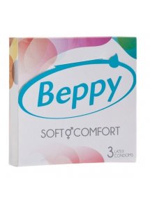 BEPPY - MIĘKKIE I KOMFORTOWE PREZERWATYWY 3SZT