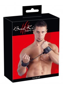 KAJDANKI SKÓRKOWE BDSM/IMITATION LEATHER HANDCUFFS