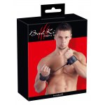 KAJDANKI SKÓRKOWE BDSM/IMITATION LEATHER HANDCUFFS