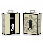 BRILLY GLAM - PIERŚCIEŃ NA PENISA ALAN ZE STYMULATOREM ŁECHTACZKI CZARNY