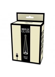 BRILLY GLAM - WIBRATOR GLAM SPOT 35 000 OBROTÓW NA MINUTĘ CZARNY