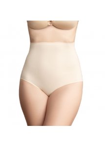 BYE BRA - FIGI Z WYSOKIM STANEM KORYGUJĄCE TALIĘ ECRU