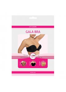 BYE BRA - GALA BRA BIUSTONOSZ SAMONOŚNY MISECZKA D CZARNY