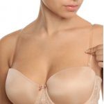 BYE BRA - PRZEZROCZYSTE RAMIĄCZKA DO BIUSTONOSZA