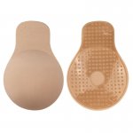 BYE BRA - MATERIAŁOWE NAKŁADKI PODNOSZĄCE PIERSI BEŻOWY