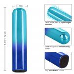 CALEXOTICS - BŁYSZCZĄCY WIBRATOR/POCISK O DUŻEJ MOCY NIEBIESKI